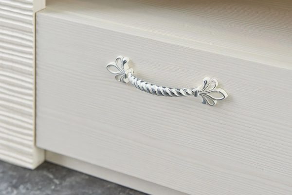 Тумба прикроватная "Элана" спальня Бодега белая — изображение 6