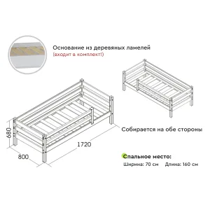 Детская кровать 