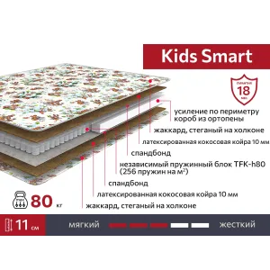 Матрас Kids Smart 900х2000 90х200 см
